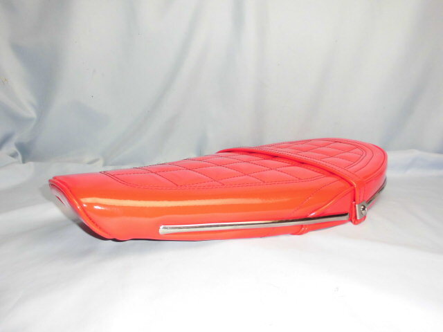 ■6Vシャリー 極低 CB風 赤エナメル カスタムシート CF70 CF50にも拍卖