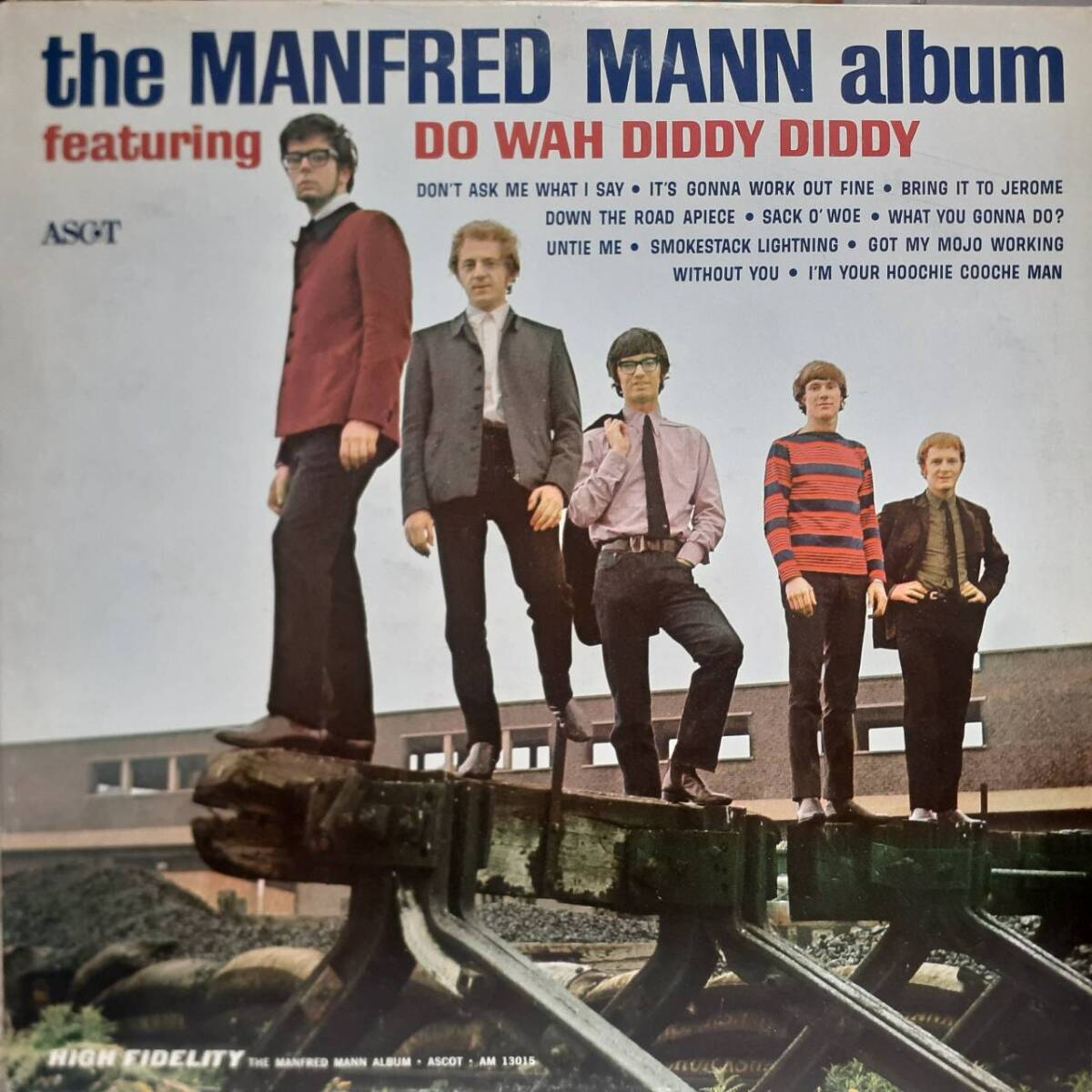 美盤 米ASCOTオリジLP!MONO盤 マト枝CLB-1!The Manfred Mann Album 1964年 AM 13015 高音質 COLUMBIA プレス Do Wah Diddy Diddy MODS拍卖