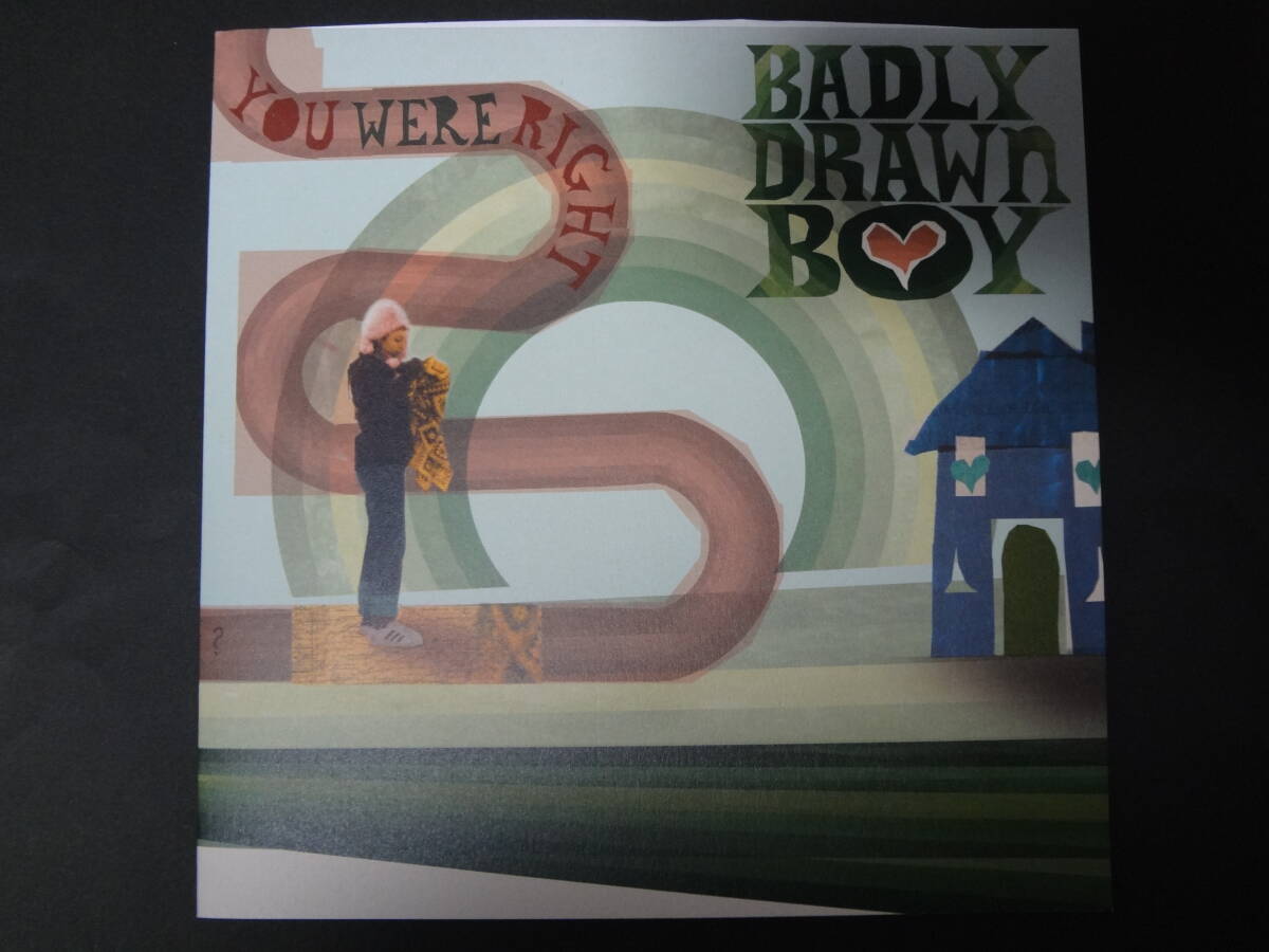 BADLY DRAWN BOY / you were right '02 UK orig 7インチ レコード ブリットポップ brit pop eels super furry animals elbow doves拍卖