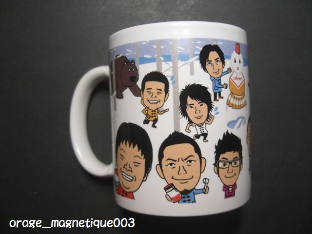 未使用 ヨシモト∞ マグカップ 冬 ヨシモトマグ mug 吉本 レア よしもと無限大 お笑い 芸人 吉本興業 チュートリアル ブラマヨ オリラジ拍卖