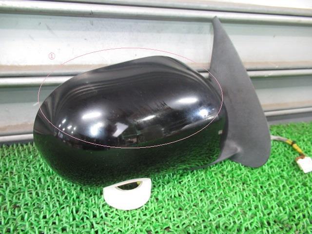 マーチ CBA-AK12 右サイドミラー 96301-AX205 KH3 スーパーブラック /40905拍卖