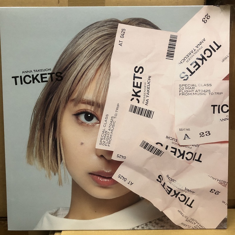 竹内アンナ ‐ TICKETS 限定盤LP拍卖
