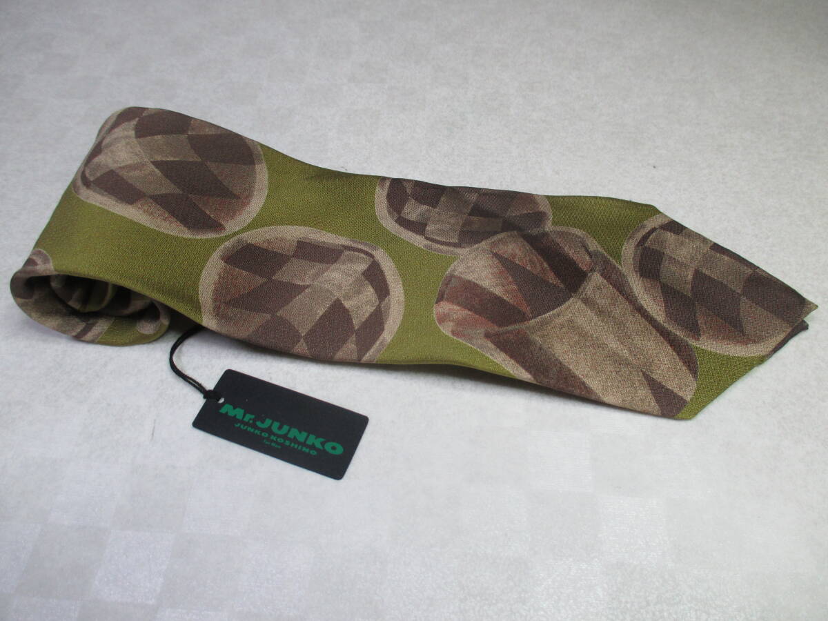 ◇ミスタージュンコ .. Mr.JUNKO ◆新品・未使用です◆ネクタイ◇その他の柄・緑色系◇第31弾ブランドがいっぱい◇31-191◇拍卖