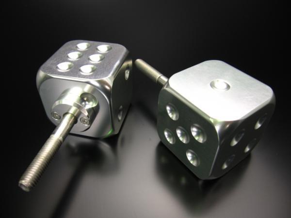 DAX ダックス くるくるハンドル用サイコロ型アルミノブ拍卖