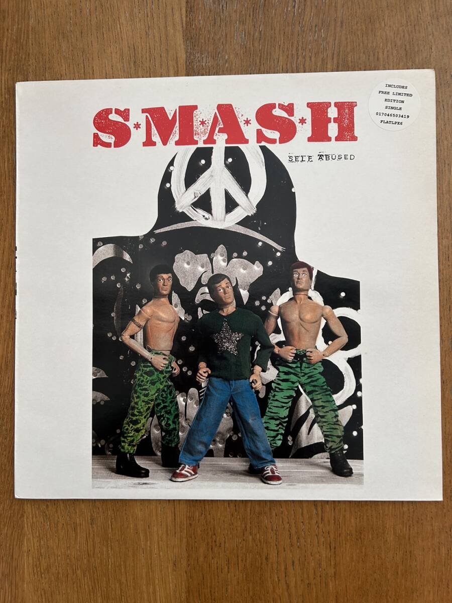 オリジナル盤 スマシュ S*M*A*S*H SELF ABUSED 7インチ付き 1994年盤 程度良好 U.K.盤 LOFI PUNK 拍卖
