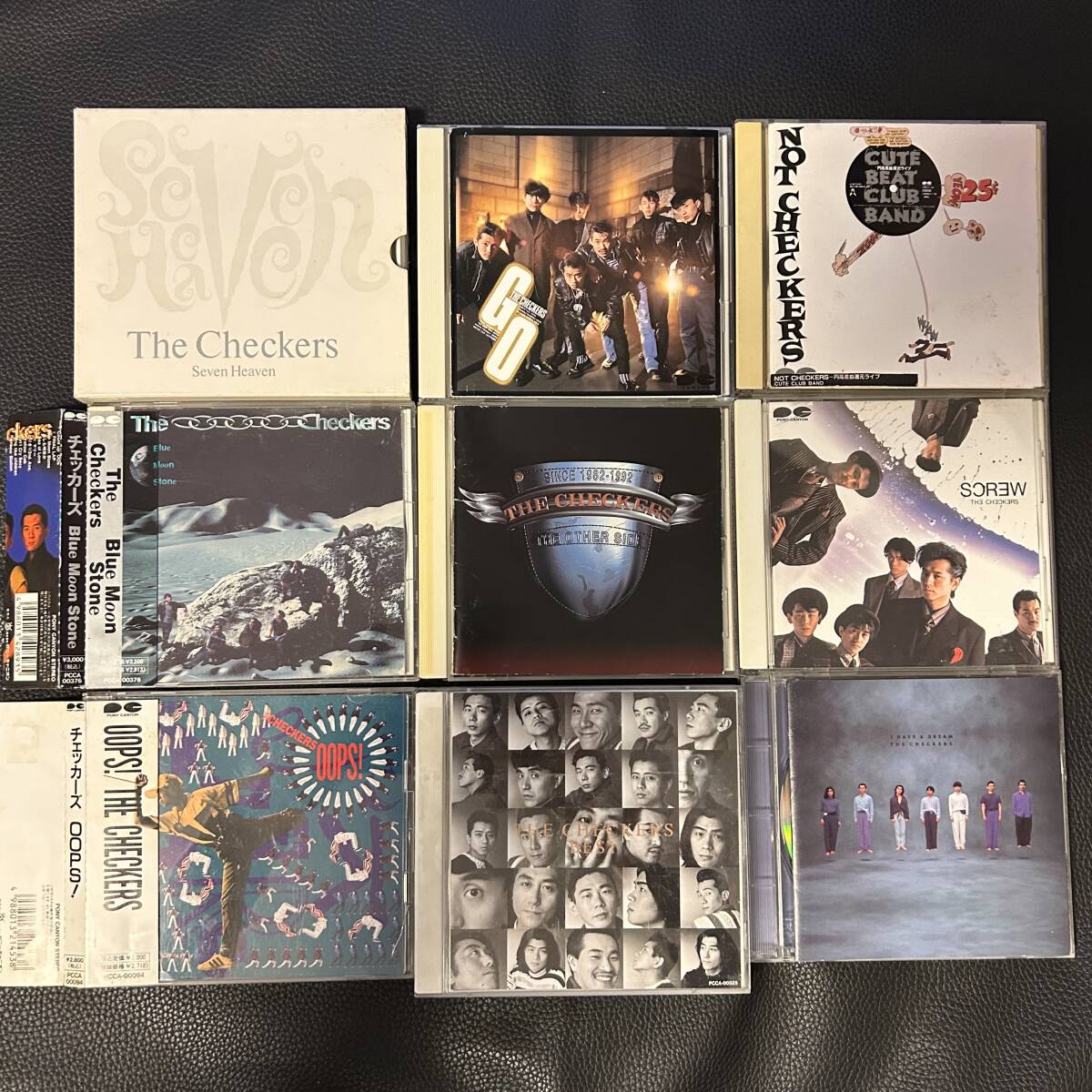 2枚組ベスト含む9枚セット▲▲▲チェッカーズ/OOPS!/GO/BEST/Seven Heaven/The Other Side/Blue Moon Stone/I HAVE A DREAM 他▲▲▲拍卖