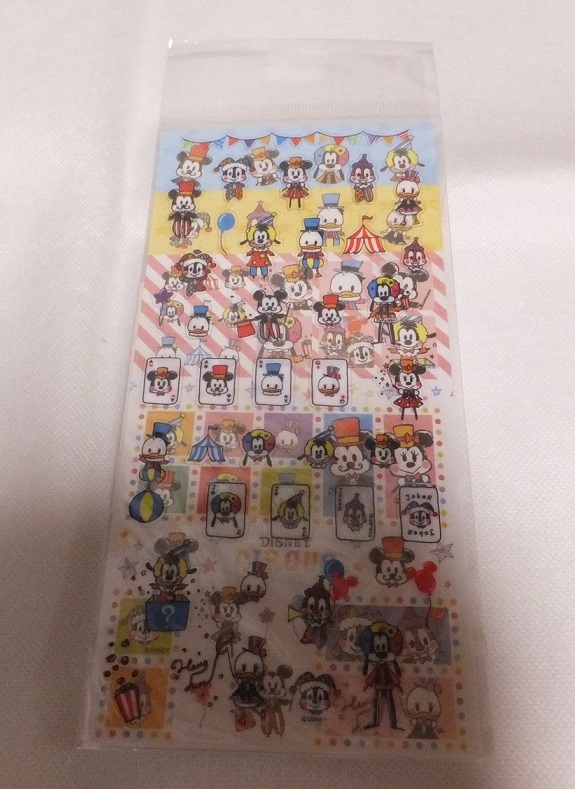 ディズニーストア シール サーカス ミッキー ミニー チップ デール拍卖