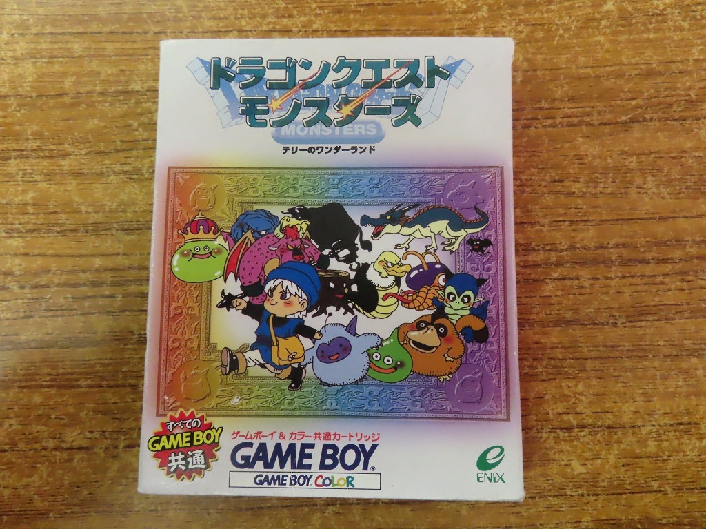 KM7028★GBソフト ドラゴンクエストモンスターズ テリーのワンダーランド 刻印12 箱説付 セーブデータ有 起動確認済 クリーニング済み拍卖