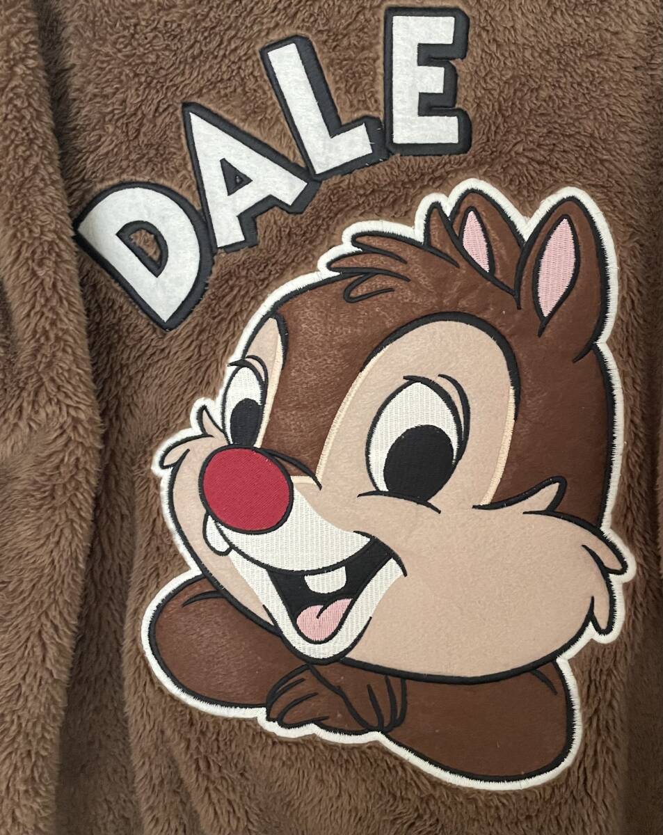 送料込☆ ディズニー チップとデール ボア モコモコ トレーナー おそろコーデ M~L デール2枚セット拍卖