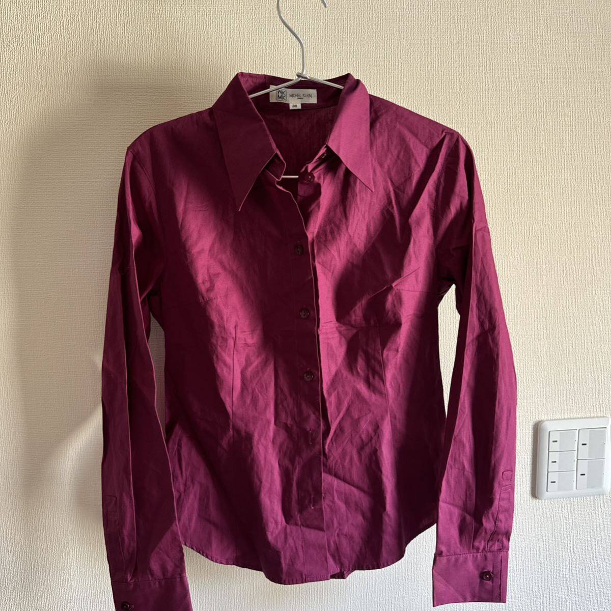 ミッシェル クラン ブラウス パープル 紫拍卖