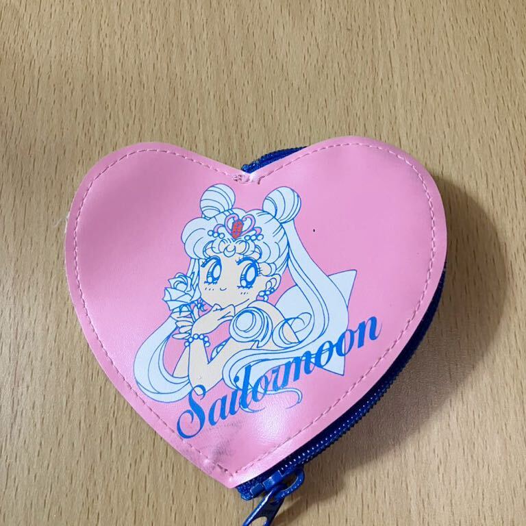 セーラームーン なかよし 当時物 全サ ハート型小銭入れ 昭和レトロ コインケース ちびうさ拍卖