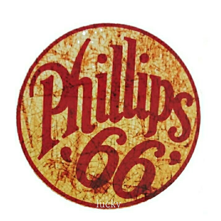 ヴィンテージ レトロ 転写 ステッカー 車 カッティングステッカー シール シート デカール Phillips 66 バイク 装飾 luk390拍卖