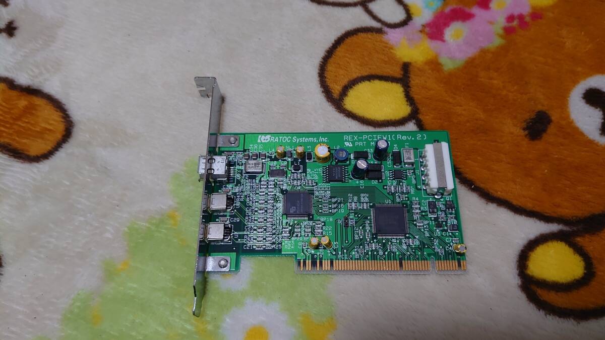 RATOC REX-PCIFW1 rev.2 IEEE1394 PCI拍卖
