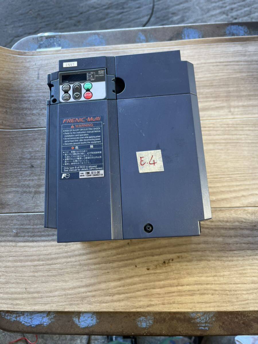 E4 富士インバーター FRN5.5E1S-2KF 5.5kw 未動作拍卖