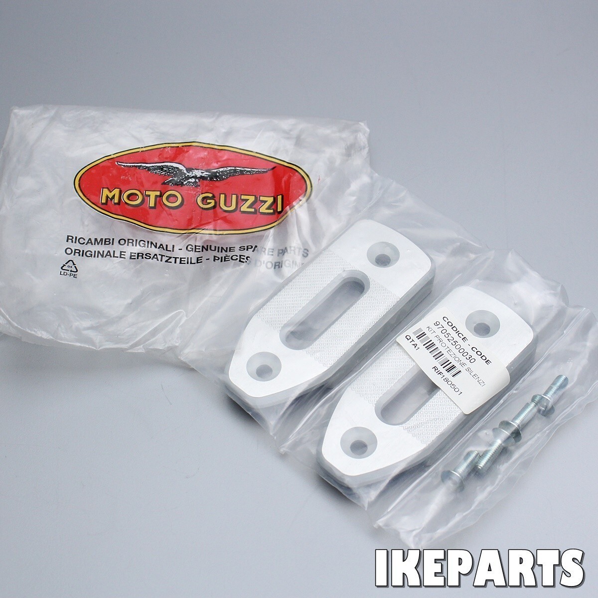 未使用 モトグッチ V11 純正 マフラーガード プロテクションキット GU97052500030 B073L0431拍卖