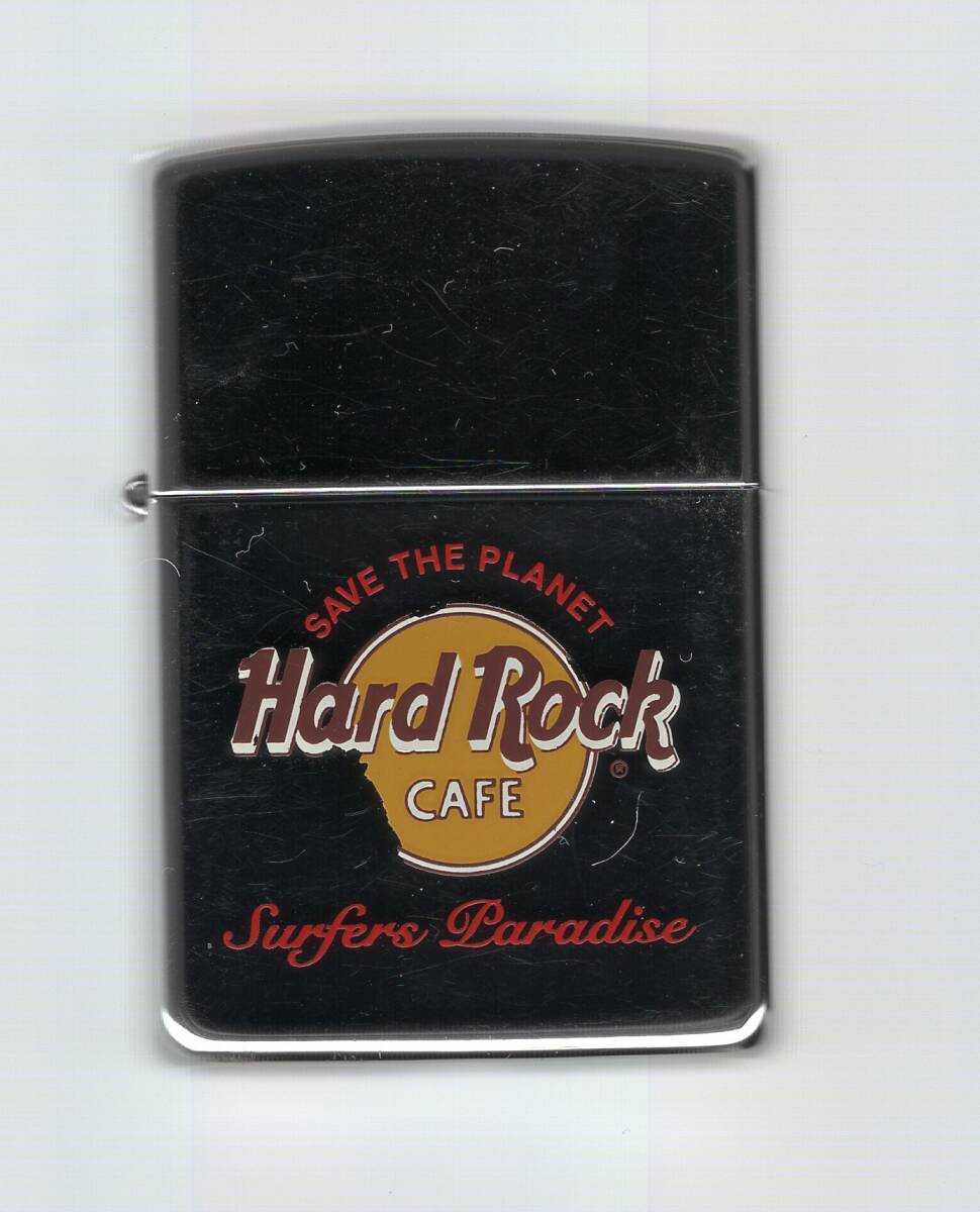 Zippo Hard Rock Cafe サーファーズパラダイス Surfers Paradise ハードロックカフェ 希少モデル 1996年製 中古拍卖