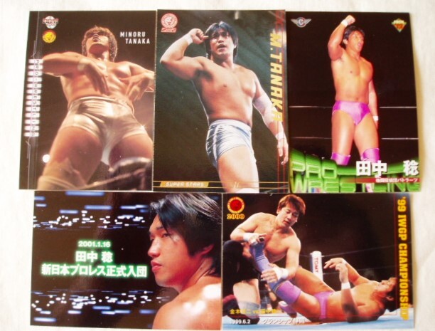 田中稔 5枚セット■BBM バンダイ 未来蜂 Future Bee 新日本プロレス RE拍卖