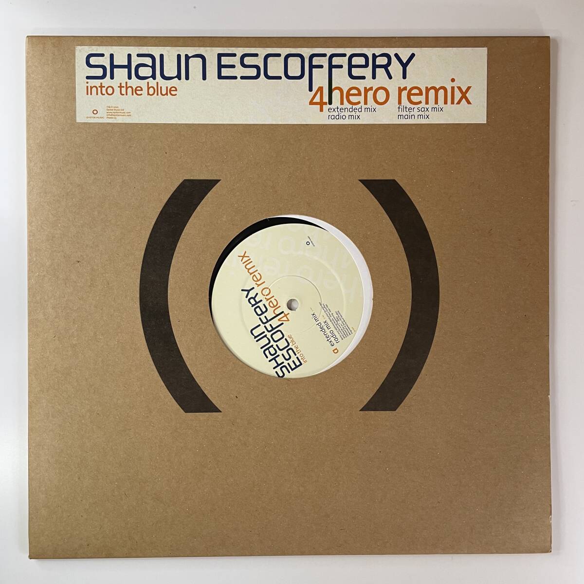 Shaun Escoffery - Into The Blue (4 Hero Remix)拍卖