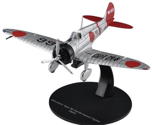 ■即決 1/72【三菱 九六式艦上戦闘機】 第二次世界大戦 傑作機コレクション 第38号 未開封新品拍卖