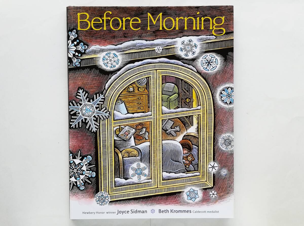 Joyce Sidman, Beth Krommes / Before Morning 英語絵本 あさがくるまえに ジョイス・シドマン ベス・クロムス拍卖