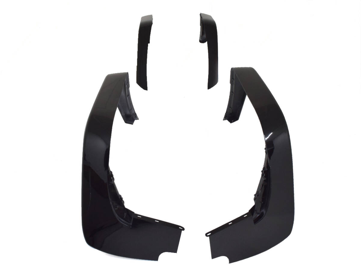 W463 オーバーフェンダー 黒塗装済 G55type メルセデス ベンツ Gクラス ゲレンデ 国内発送 即納 外装 エアロ パーツ 1台分 サイド 外装拍卖