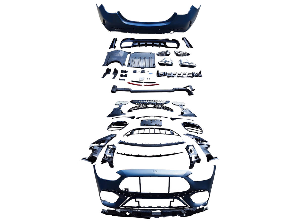 W206 フロント バンパー グリル リア バンパー マフラーカッター メルセデス ベンツ Cクラス 現行 国内発送 即納 エアロ 外装 パーツ拍卖