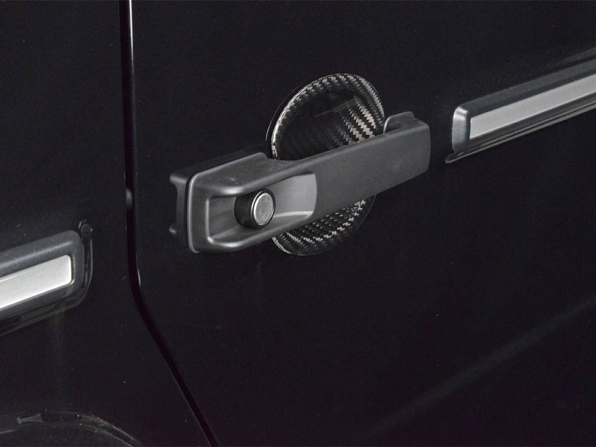 W463A W464 ドア ハンドル カバー インナーカバー カーボン 4pcs メルセデス ベンツ Gクラス ゲレンデ 国内発送 即納 カスタム 外装 パーツ拍卖