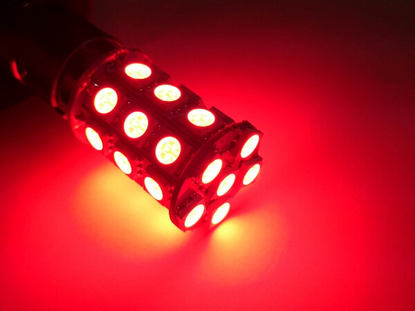 24V LED バスマーカー球 2個セット レッド 赤 グレート ギガ拍卖