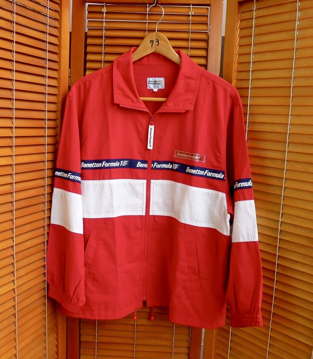Benetton Formula 1 RACING TEAM ベネトン フォーミュラ 1 レーシングチーム ナイロンジャケット 即決あり!拍卖