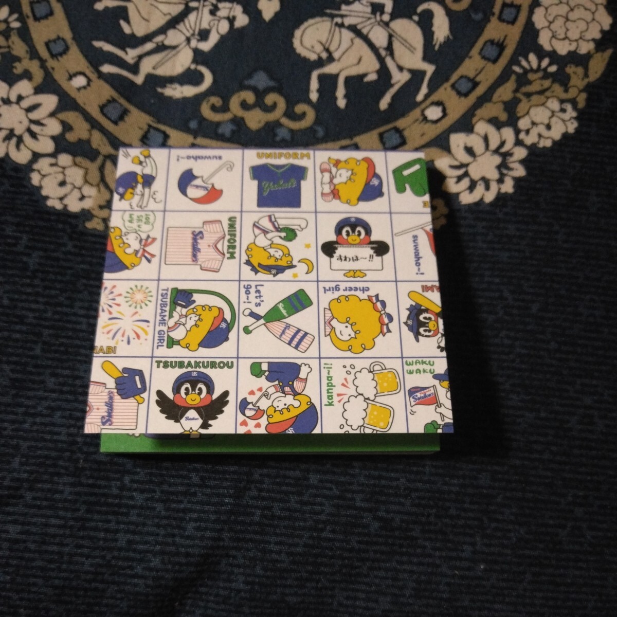 【S2】つば九郎■メモ メモ帳■シモジマ拍卖