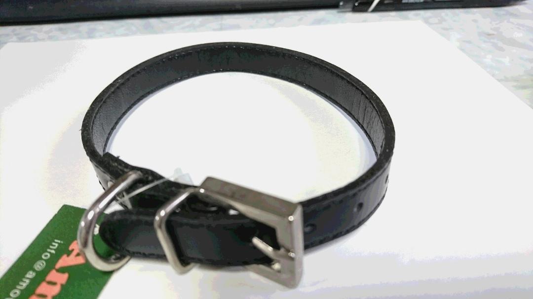 小型犬☆ドッグアモック シンプルでしなやかなカラー L 首輪 26~31cm拍卖