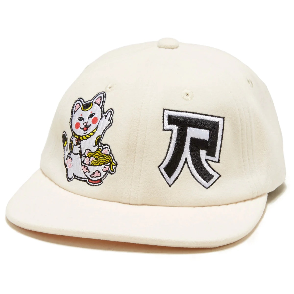Ripndip Lucky Nerm Wool Strapback Hat Cap Cream キャップ拍卖