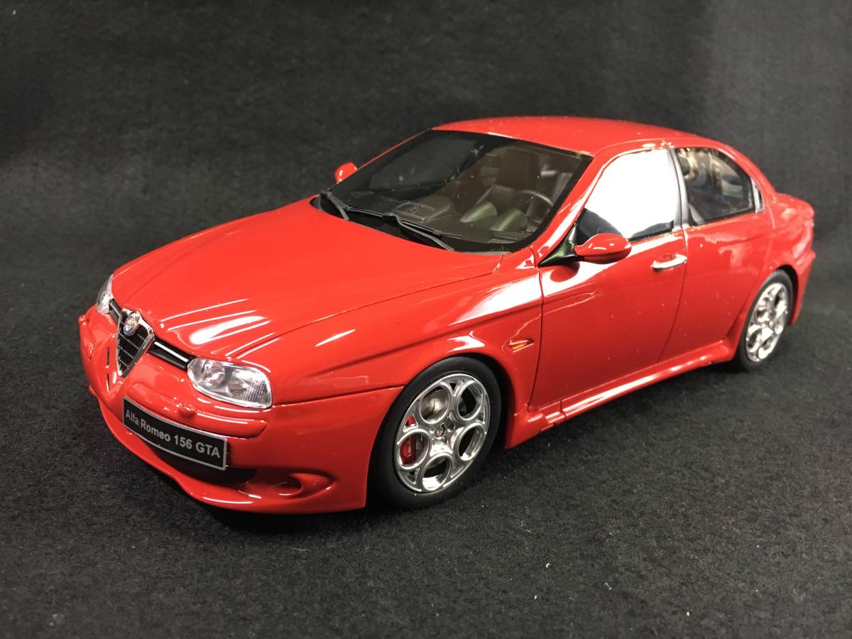 ●再々値下げ●新品未開封●オットー ●OTTO●1/18 アルファロメオ 156 GTA 2002 レッド OTM1017拍卖