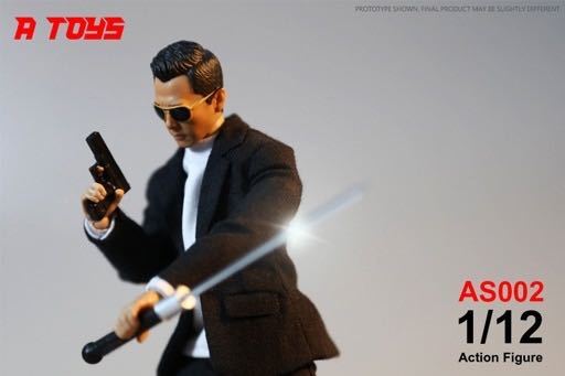 A Toys 1/12 スーツサムライ ケイン 未開封新品 A002 検) ホットトイズ ジョン ウィック John Wick ドニー イェン Kingdom dstoys 甄子丹拍卖
