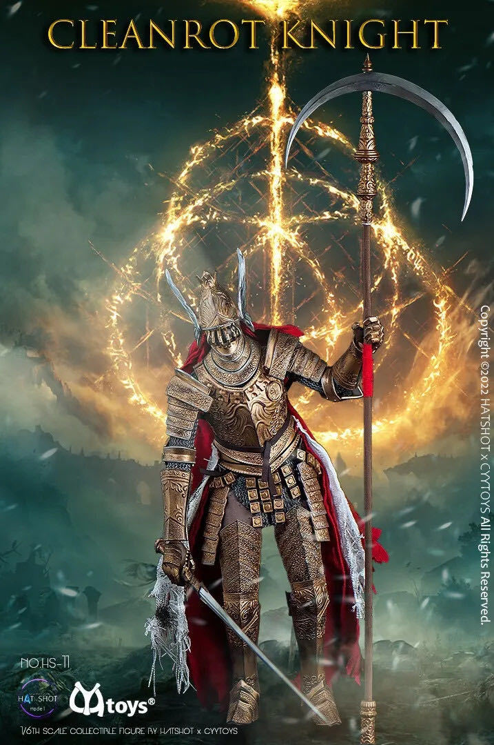 CYYtoys & HatShot 1/6 Cleanrot Knight ダイキャスト製 HS-11 検) Exclamation DAMTOYS エルデンリング ELDEN RING クリーンノット騎士拍卖