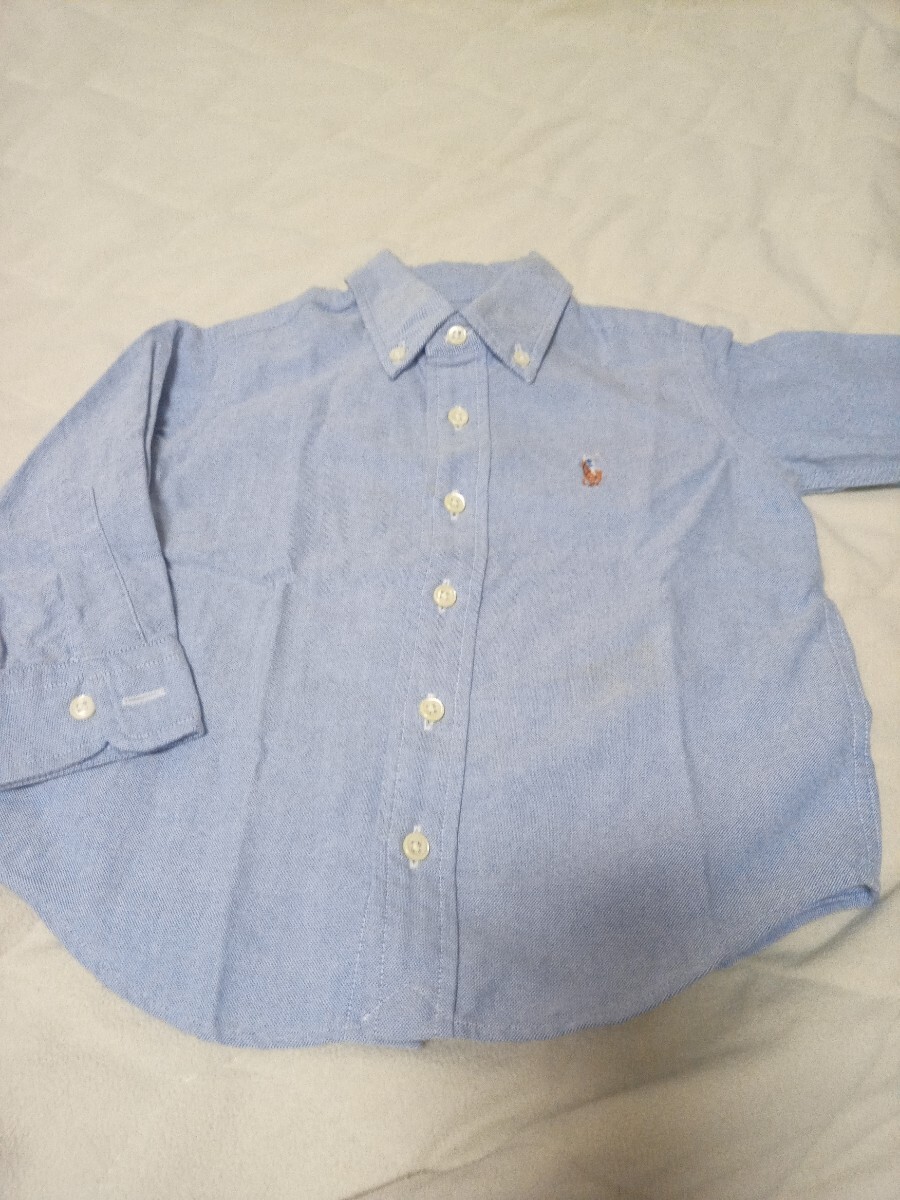 ラルフローレン 長袖シャツ ボタンダウン 80拍卖