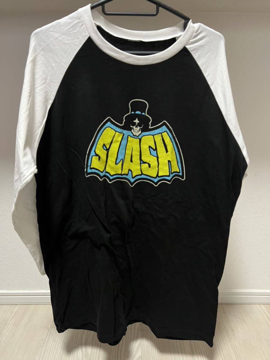 【Lサイズ】スラッシュ ジャパンツアー2024 ラグラン ロンT/ガンズ Gun’s マイルス・ケネディ拍卖