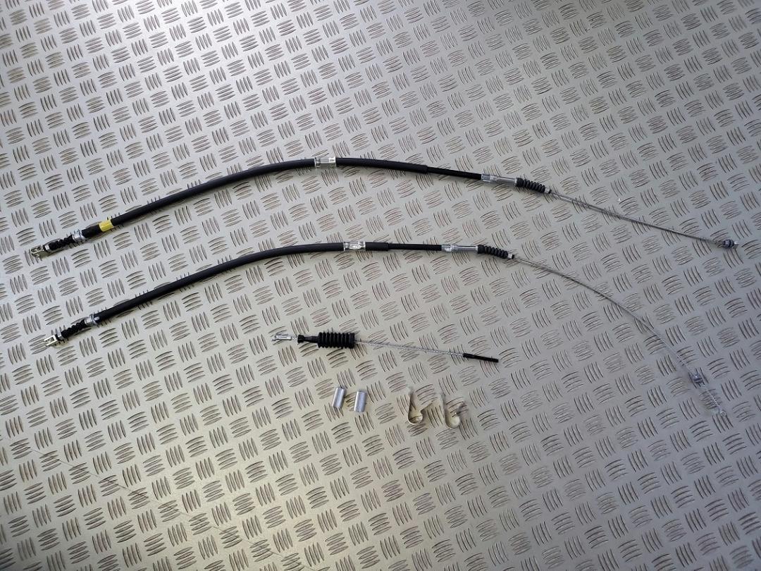★新品 レア AE86 レビン トレノ トヨタ 純正 サイドブレーキワイヤーセット拍卖