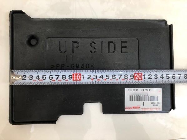 【未使用 トヨタ 純正流用】 アルファード/ヴェルファイア 20系 バッテリトレイ サポート NO.1 大容量バッテリー用拍卖