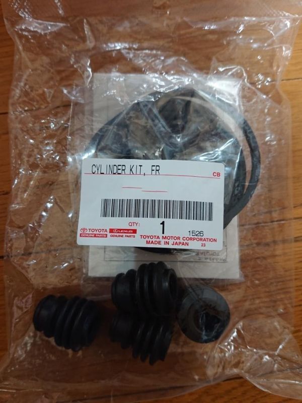 【未使用 トヨタ 純正】 アルファード/ヴェルファイア 20系 2008-2011 ディスクブレーキ シリンダキット FR拍卖