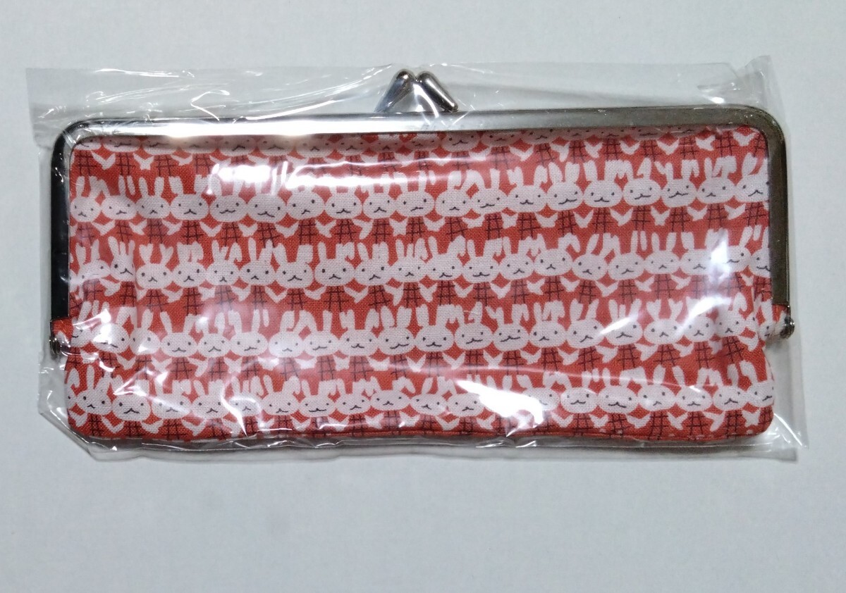 アランジアロンゾ☆『がま口ポーチ(ペンケース)』うさぎ拍卖