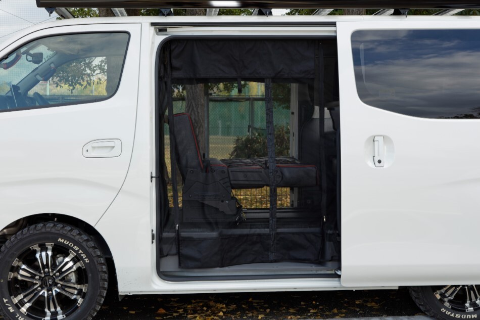 ハーツ NV350 キャラバン E26 マグネット開閉式防虫ネット サイド1面 MGIN-S1 HEARTS拍卖
