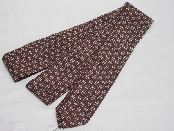 ●創作腰紐 正絹 手作り 正絹腰紐 茶地 長さ 2.35m 巾 5~5.5㎝ 38940拍卖