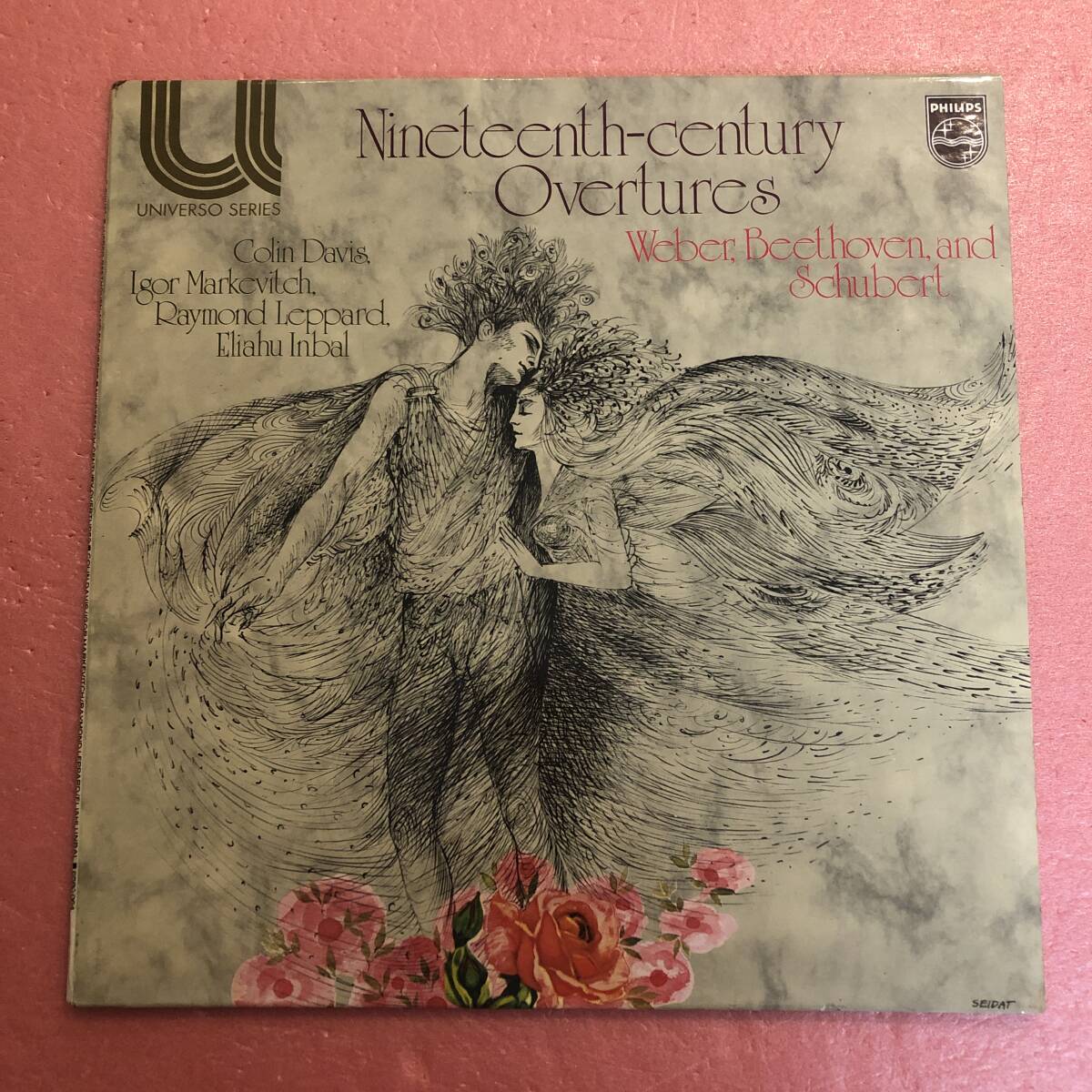 美盤 LP Nineteenth Century Overtures シューベルト 序曲 ホ短調 D. 648 ベートーヴェン レオノーレ ウェーバー オベロン オイリアンテ 拍卖