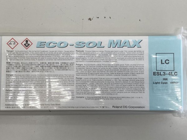 ローランド 純正インク ESL3-4LC 440㏄ ECO-SOL MAX2 440cc エコソルマックス 新品 未使用拍卖