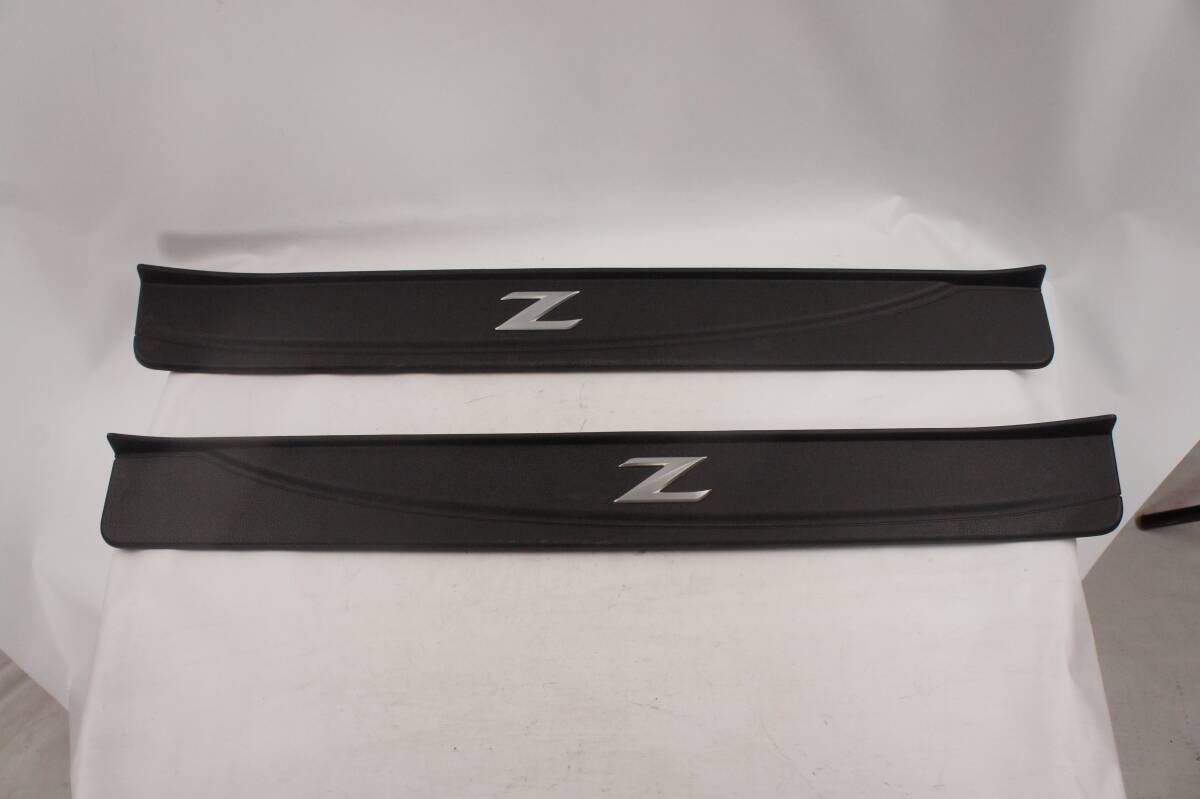 左右 スカッフプレート Z34 フェアレディZ外し 769B0-1EA0A 769B1-1EA0A R 日産 純正 @5424s拍卖