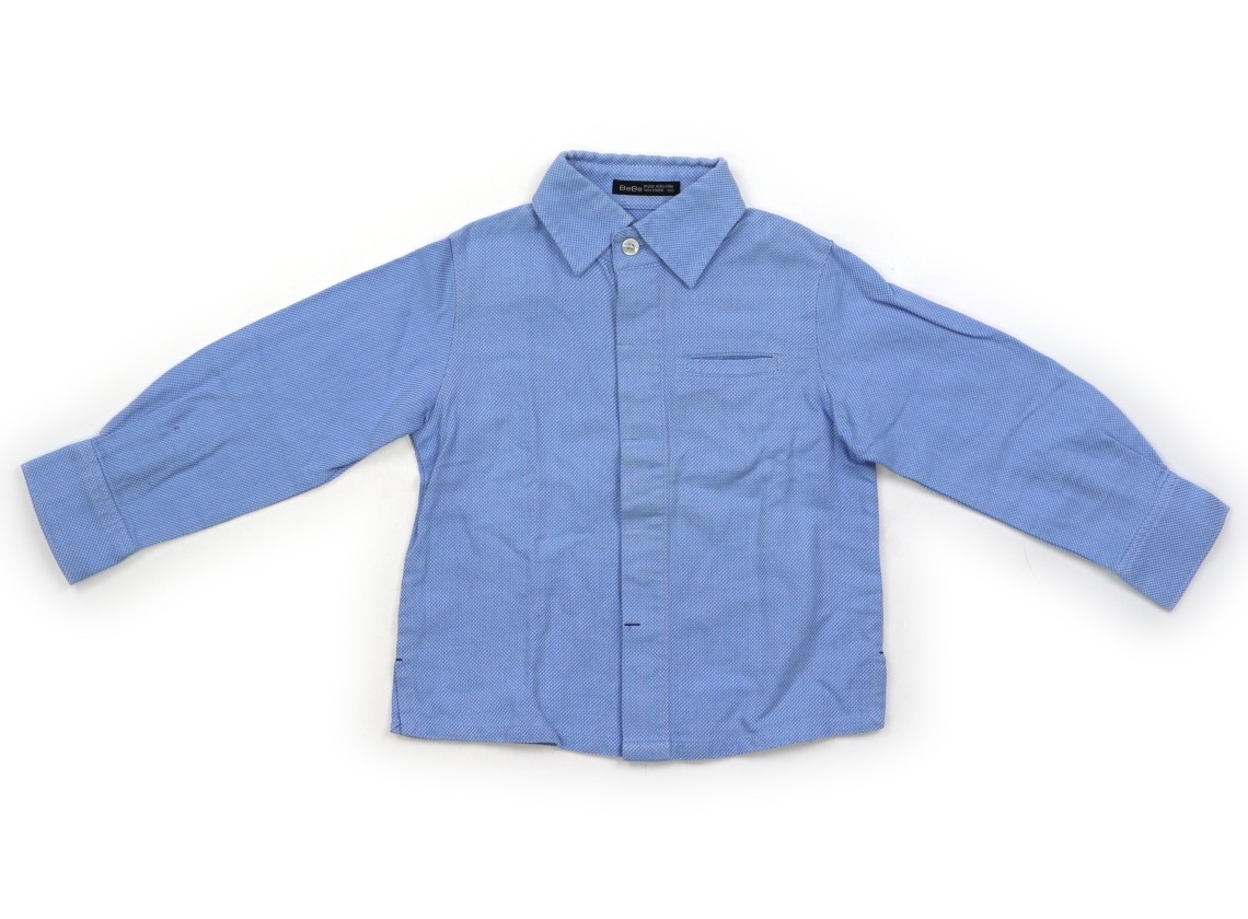 べべ BeBe シャツ・ブラウス 100サイズ 男の子 子供服 ベビー服 キッズ拍卖