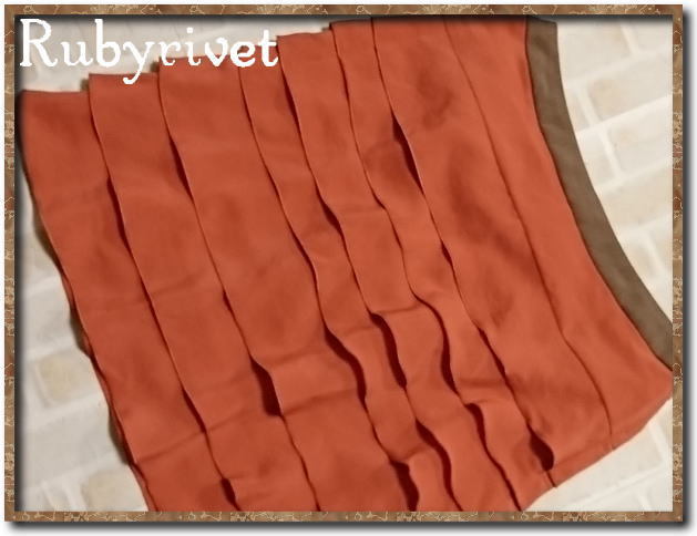 未使用!!☆Rubyrivet ルビーリベット ティアードスカート レンガ☆拍卖