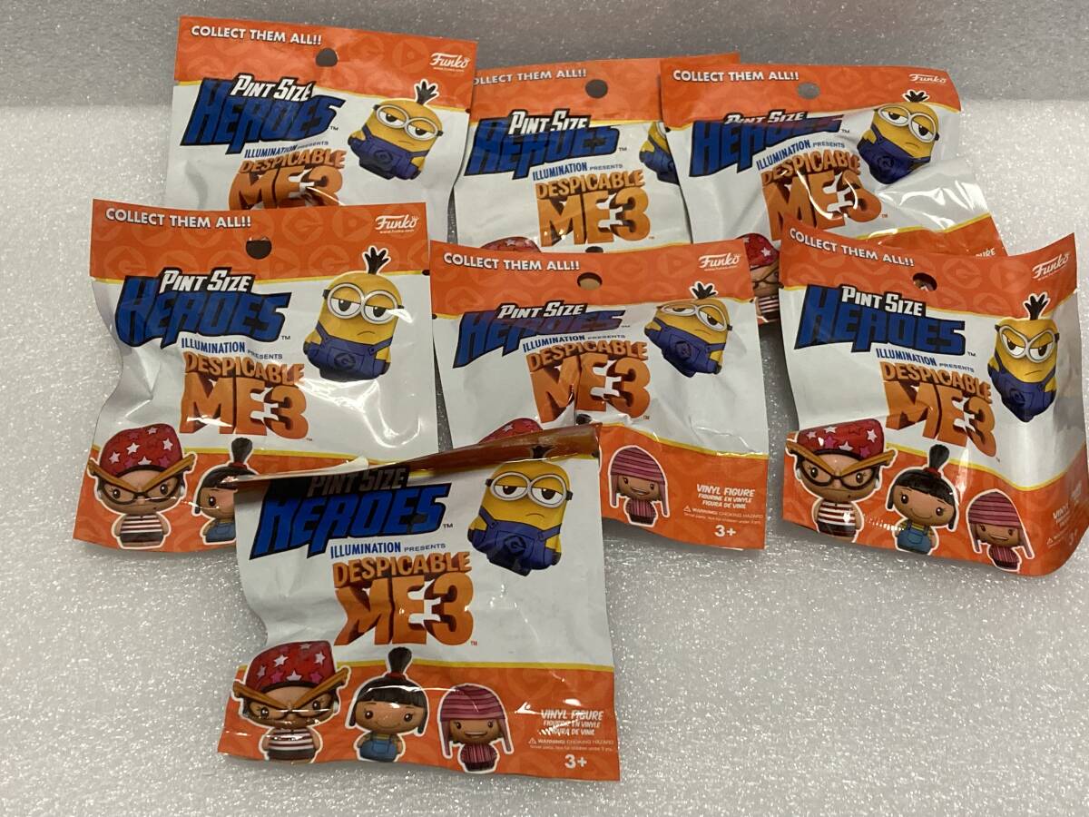 FUNKO フィギュア ピントサイズヒーローズ ミニオン ミニオンズ 7個セット拍卖