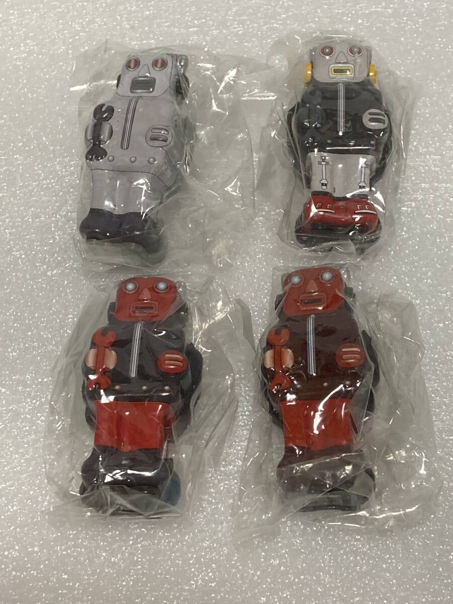ミニチュア ブリキトイ ロボット 4種セット拍卖
